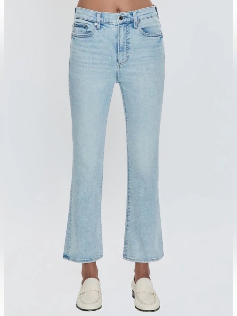 PISTOLA DENIM Collective Lennon High Rise Crop Boot Size 27 NWT D0106